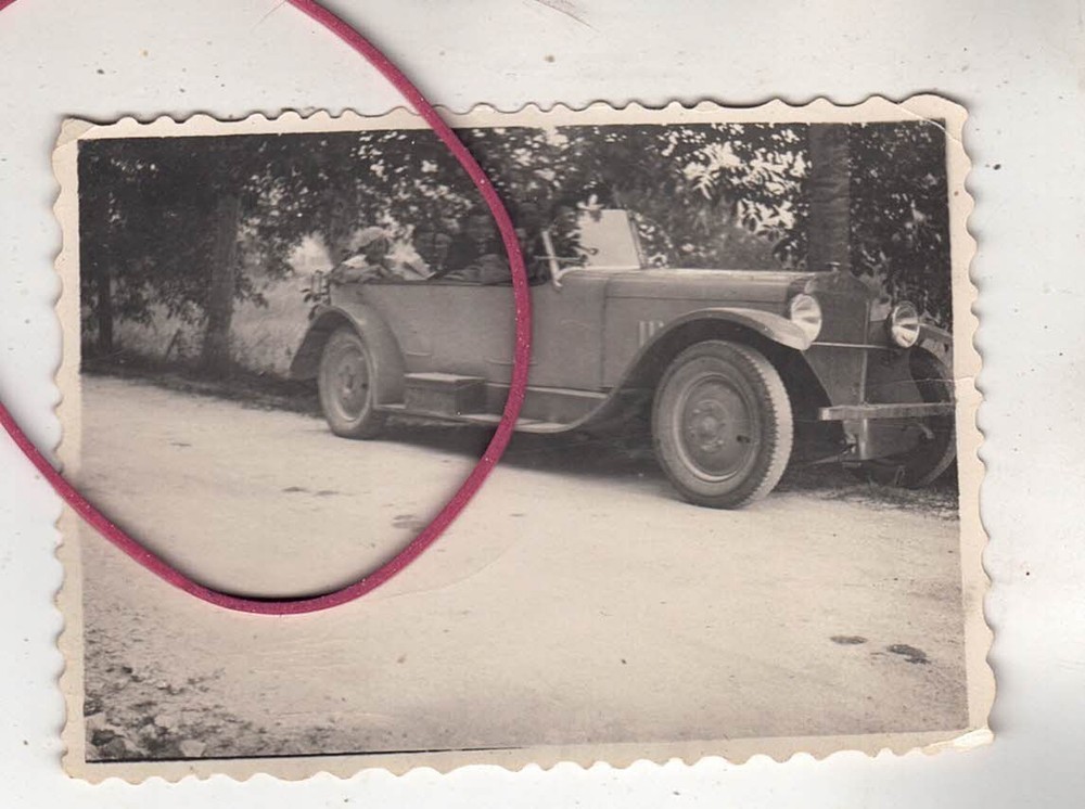 1926 PHOTO PHOTO CAR AUTOMOBILES DONNET ZEDEL TYPE C 16 DECAPOTABLE