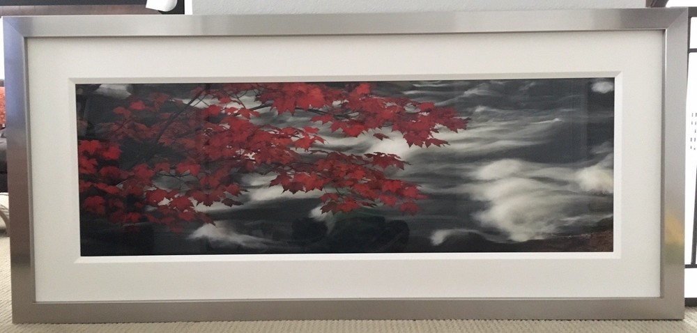 Peter Lik «River of Zen» 1.5 m framed. 680/950 signed limited edition with COA
