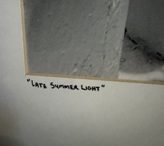 «Late Summer Light» Print by the photographer Albert Aszman. Signed