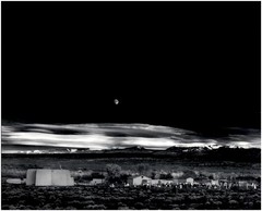 1941 1990s Ansel Adams Moonrise Hernandez New Mexico Large Art Photo