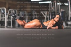 Lot x 25 Art Photography 5x 7, 8×10 Glamour Gym Fitness Model Astrid set #8