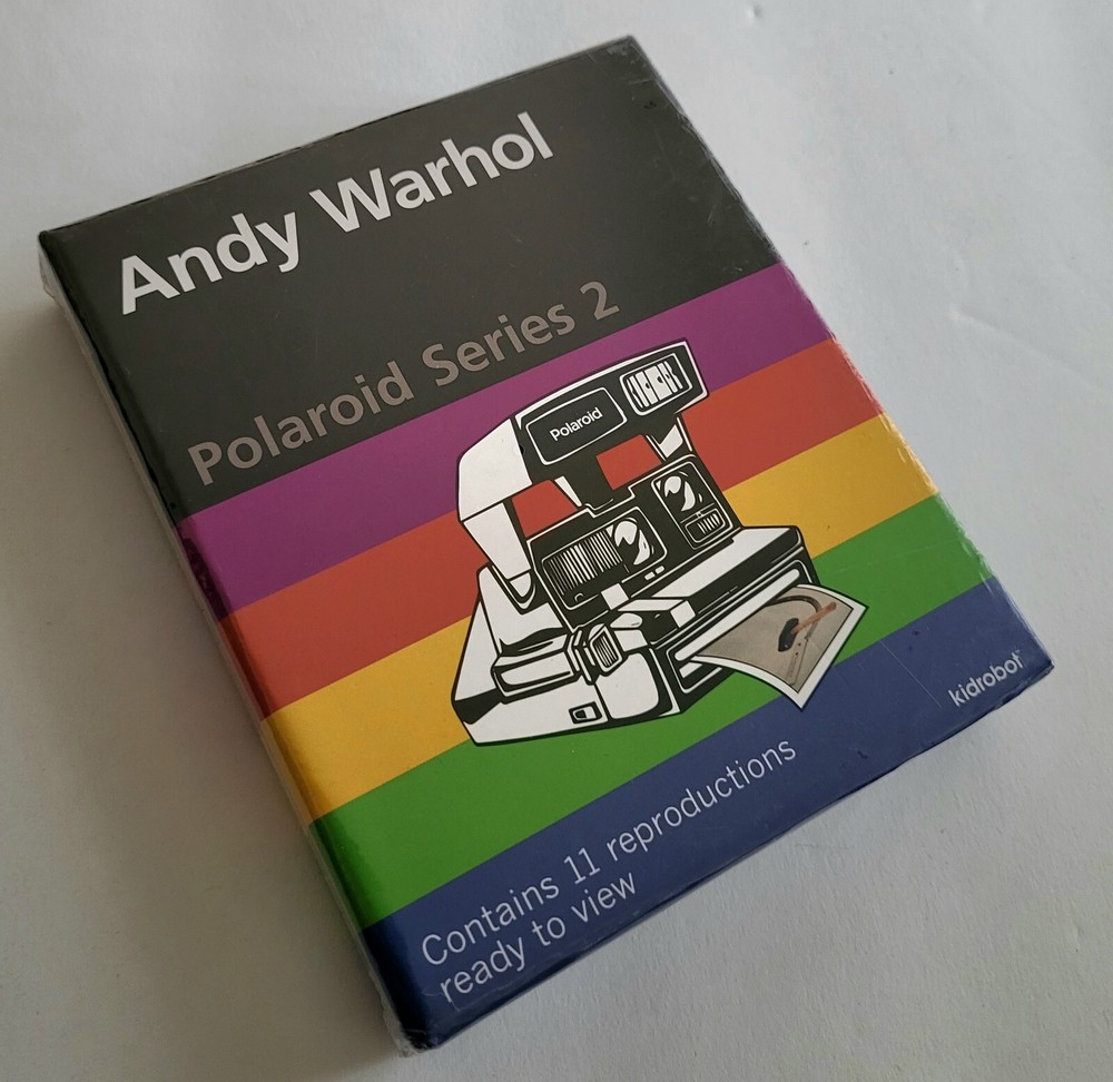 KIDROBOT Andy Warhol Polaroid Series 2 Set [11 Polaroid Prints] SEALED