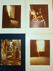 1978 Kodachrome Photography Scenes From 1834 Barn Student Art Show 8×10″ Mounted