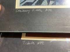 Lot of 2 George J. Kunze original Photography signed Tribute to NYC