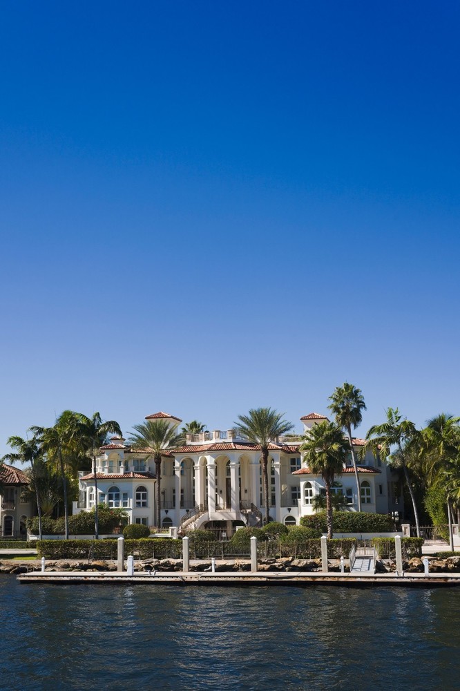 Digital Image Picture Photo Pic Wallpaper Background Mansion Palm Tree 4541