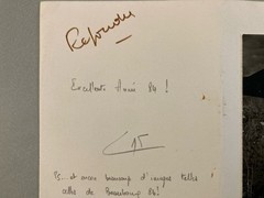 Original Photo Erik Angot A Jean Dieuzaide Greeting Card Photography 1980 Art