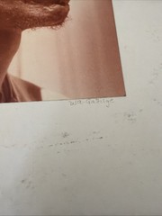 1976 Vintage Portrait Photo Art Signed «wa-Gathige» – Original Print #V