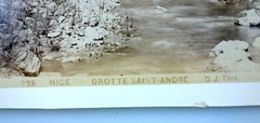 2 x Photo Album around 1890 Nice Corso Massena + Grotto Saint-Andre
