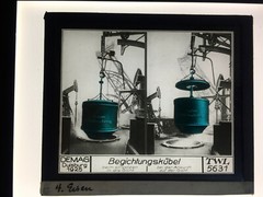 Original Old Glass Plate Duisburg Coating Tray c.1925 8,5x10cm SW Color