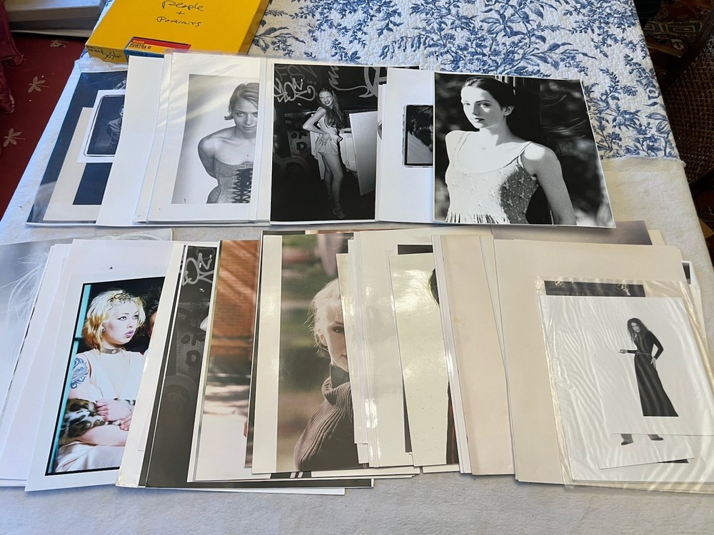 Jared Collins Boston People Portraits Photo Print Lot 11×14 Fashion Models Art