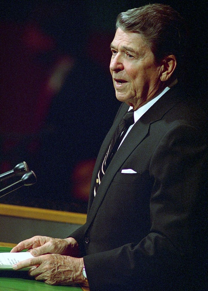 Ronald Reagan 8×10 Photo President Reagan Portrait Vintage White House 40th USA