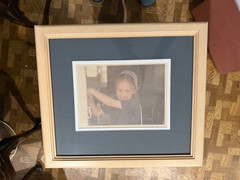 Amish No. 825 A.P. Photographer: Bill Coleman – Signed, Matted, Framed (Wood)
