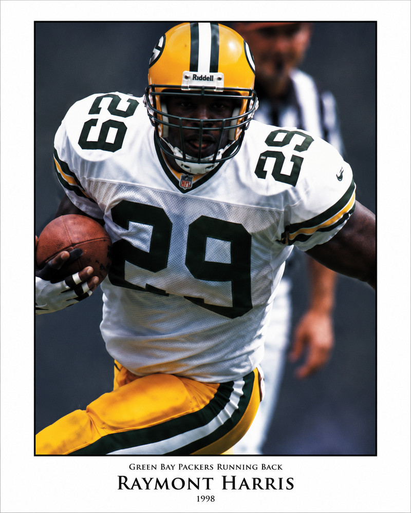 Raymont Harris Green Bay Packers Player Portrait – 8″x10″ Glossy Photo