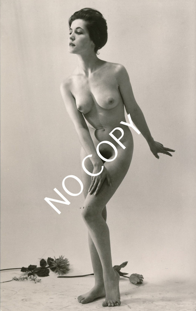 Photo art nude photo woman nude women art circa 1960. Unique X182