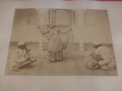 Indian Dancer – Nautch Girl Charles Shepherd 1862 Vintage Photo Albumen Print