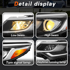 Headlights Assembly Compatible with 2019 2020 KIA Optima, Headlamps Assembly wit