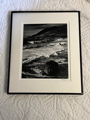 Winter Surf, Garrapata, Sur Coast, 1966 by American photographer Morley Baer