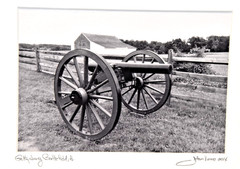 Current Gettysburg Battlefield Photographed Signed by John Varro 2014*/