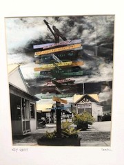 Tony Sculling Key West Art Photgraph 7.5″ X 9.5″ Matted &Framed To 14.5″ X 17.5″