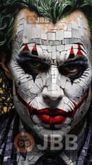 Joker Mosaic Face Digital Wallpaper Image Art Desktop Picture Photo Background