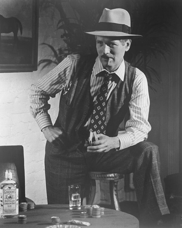 Paul Newman with gin bottle smoking cigar by poker chips The Sting 16×20 Poster