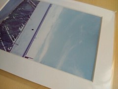 Matted Photo Print Boston Minimal Urban Street Modern Photography Home Decor