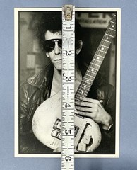 Lou Reed, I’m Cold, 1979 Art Photo Print Card Fotofolio 4”x6”