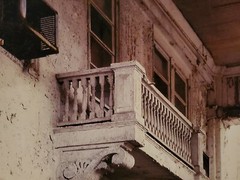 BALCONY ORIGINAL SIGNED ART PHOTO SEPIA STETTNER VTG MATTE NJ CAMERA