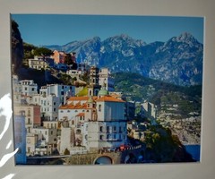 Gabriel Trejo Matted Photograph Of Italy 8 X 10 Matted to 11 X 14