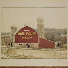 Mail Pouch Tobacco Barn Art Color Photography Print Signed Known Artist