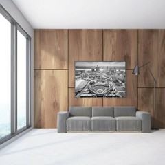 Comerica Park Aerial View Photo, Detroit Tigers Wall Art Photography