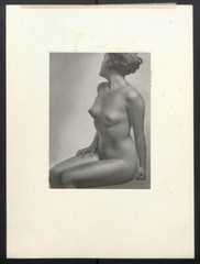 Photography Copper Grave Print Bruno Schultz Berlin-Grunewald Woman Sitting Nude