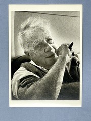 Robert Frost Art Print Card Photo By Ray Fisher Fotofolio 4”x6” Poet Author
