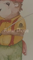 VTG 1960s CHIPPER Chipmunk HOLE #9 Golf Art Humor Decor POSTER PHOTO 11×14 COA
