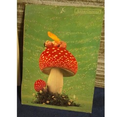 Anne Geddes Vintage Photography Print Lot Babies Fairy Mushroom Nursery Decor