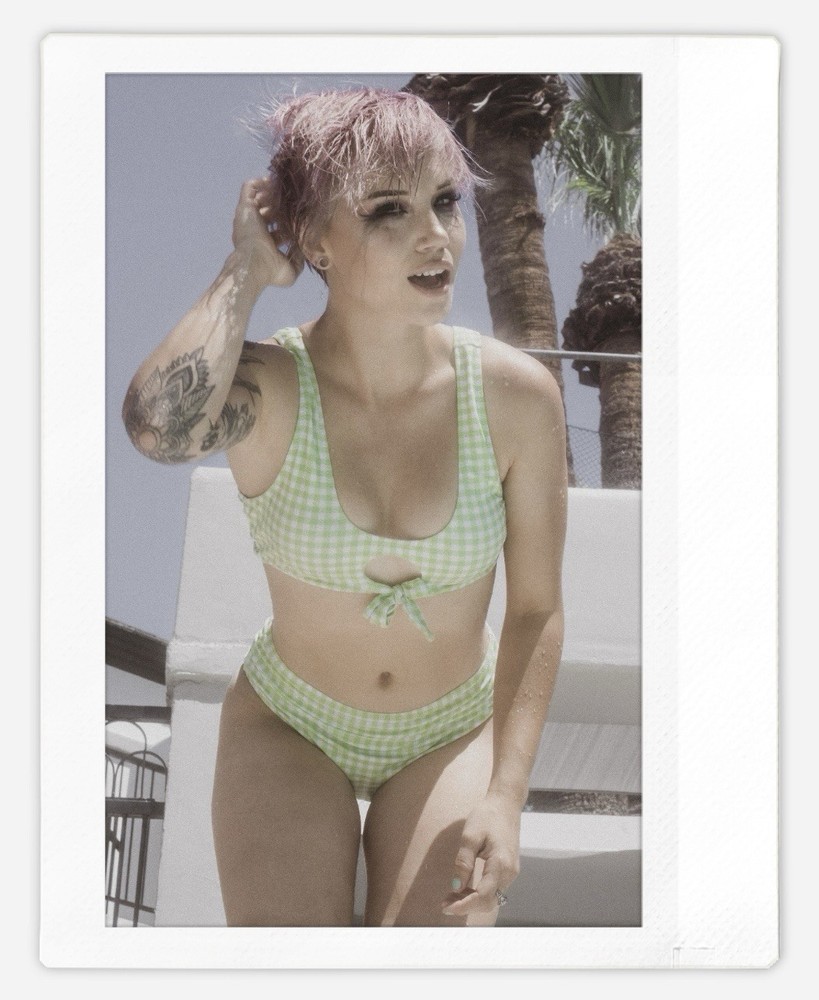 Art model Cheyanne Instax Wide Instant Film Print