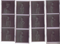 Hendrickson PHOTO Contact Sheet Proof & Negatives Actress BARBARA NICHOLS R466