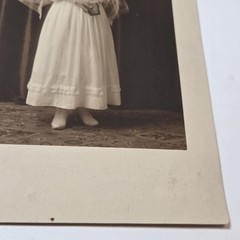 Edwardian Religious Communicant Photo Bible Veil Locket Decor Crafting 5×8″ READ