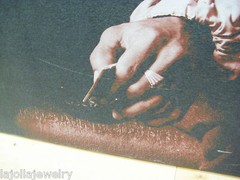 BOB MARLEY SEPIA PHOTO ON CANVAS by GLEN LA FERMAN SIGNED LIMITED EDITION