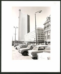 12 photographs view Leipzig, publisher PGH film & image Berlin, photo Hoffma