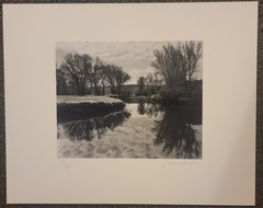 Winter Landscape Don Crisp Black & White Fine Art Photograph Signed Ltd Ed 3/35