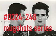 VINTAGE MALE PORTRAIT #0324-248 -mugshots series -free shipping in usa