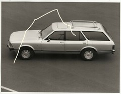 21x16cm factory photo 1977 Ford Granada Ghia Turnier station wagon press photo H