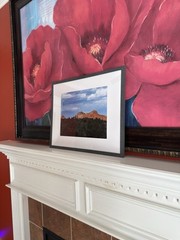 Garden Of The Gods Colorado Springs. Landscape photography print and Framed