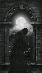 Batman Joker Robin Comic Art Poster Print Collage Lot DC Comics Superheroes