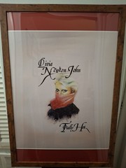 Xanadu Olivia Newton newton John 38 / 26 framed and ready to hang