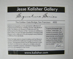 2005 – THE GOLDEN GATE BRIDGE, SAN FRANCISCO / # 303 / GALLERY PICTURE.