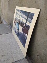 Allan I Teger ’88 Original «Lusse Skooter Bumper Car» HAND PAINTED PHOTOGRAPH