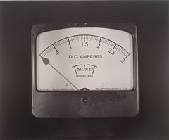 Charles Fendrock «The D.C. Ammeter (Triplett)» Large Format Unframed B&W Photo