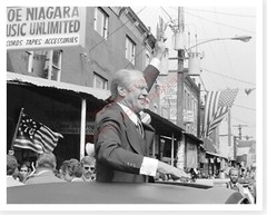 Gerald Ford 1976 Philadelphia Campaigning From Limo Silver Halide Photo